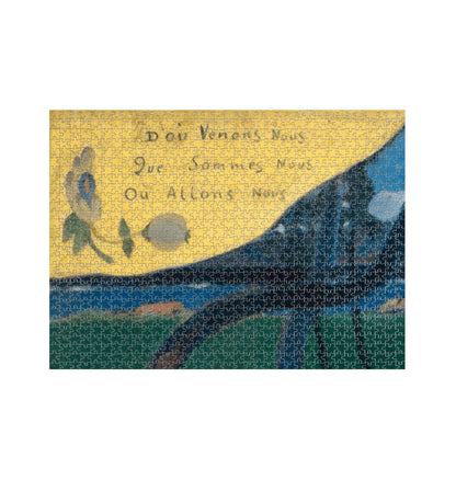 White Jigsaw puzzle \"Gauguin #2\"